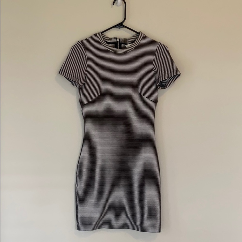 Striped Bodycon Dress